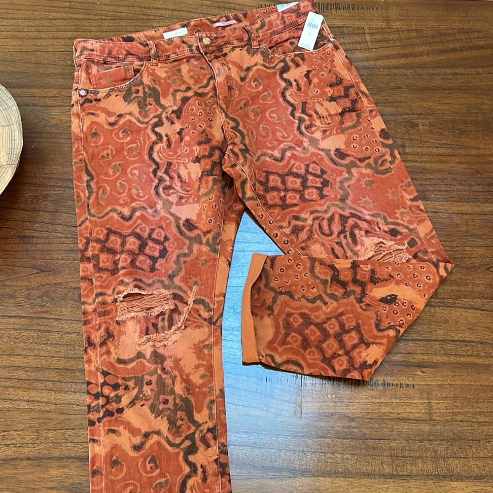 Anthropologie Pilcro slim boyfriend crop size 32 nwt